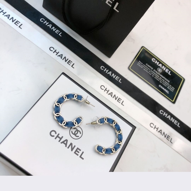 Ch*el earrings